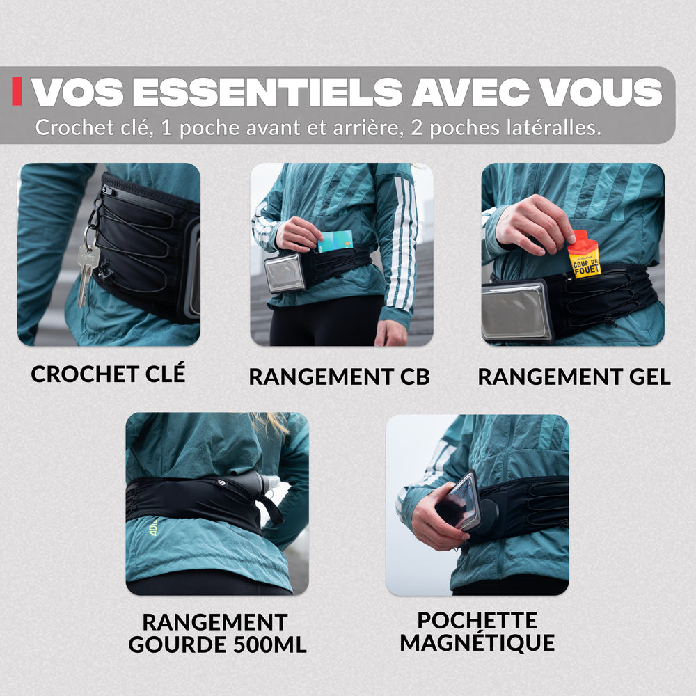 Ceinture de sport magnétique