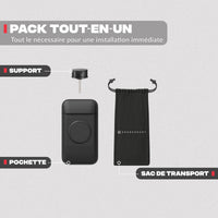 Contenu du pack – Support téléphone potence de vélo Shapeheart