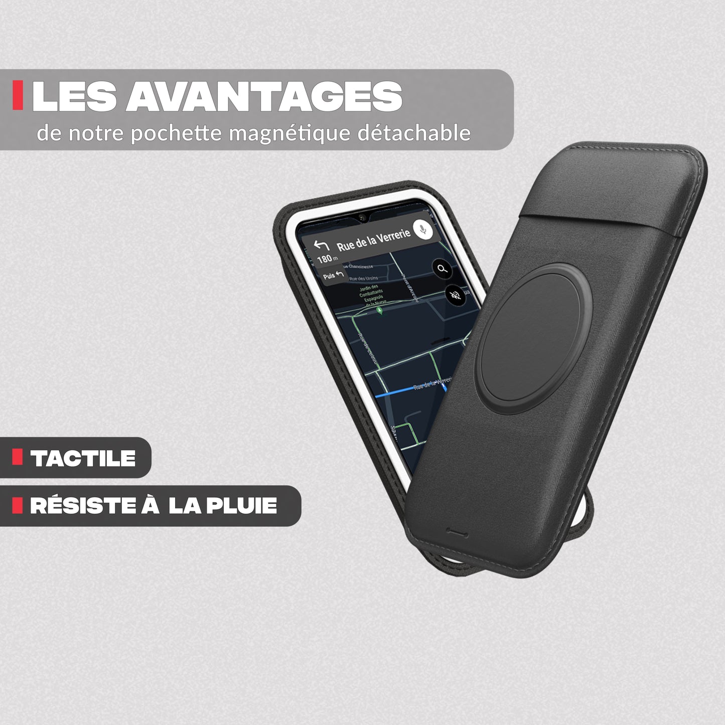 Support téléphone vélo