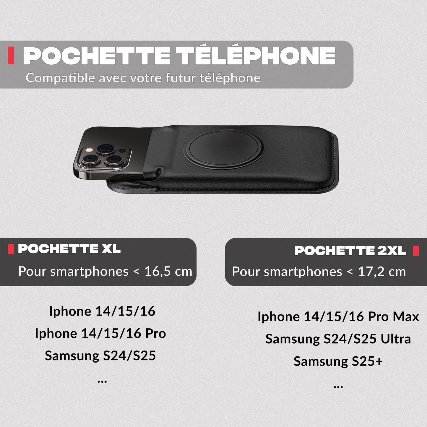 Support téléphone vélo