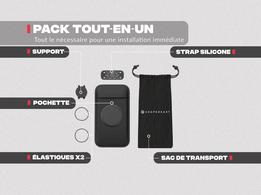 Support téléphone vélo