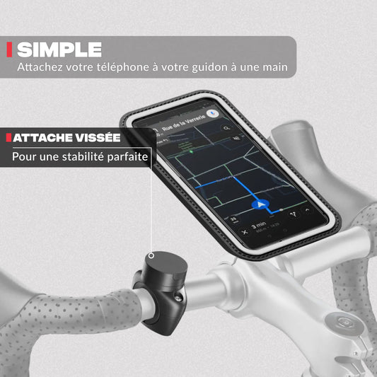 Support téléphone vélo PRO