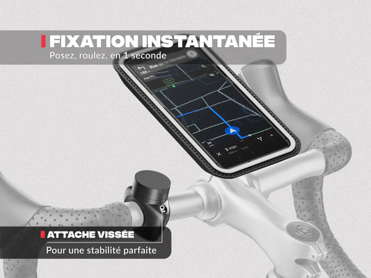 Support téléphone vélo PRO