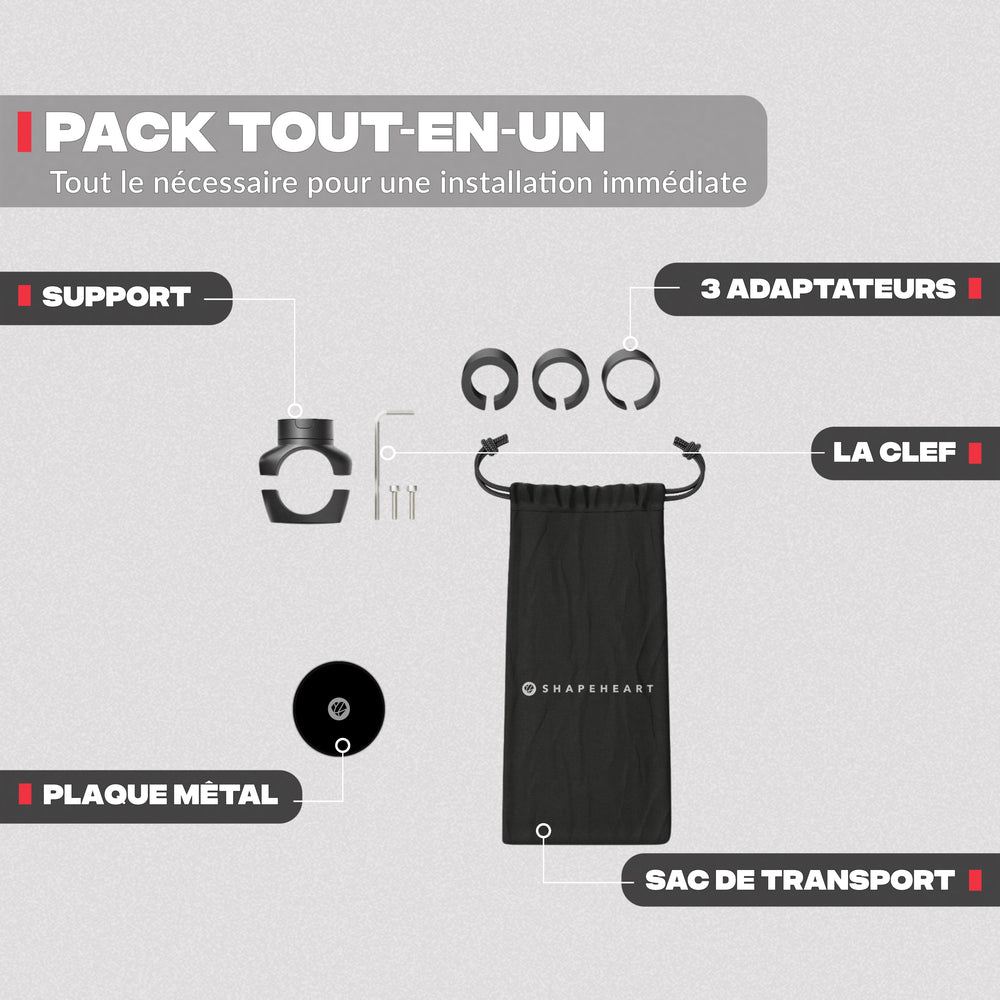 Support téléphone vélo PRO