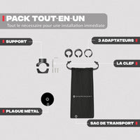 Support téléphone vélo PRO