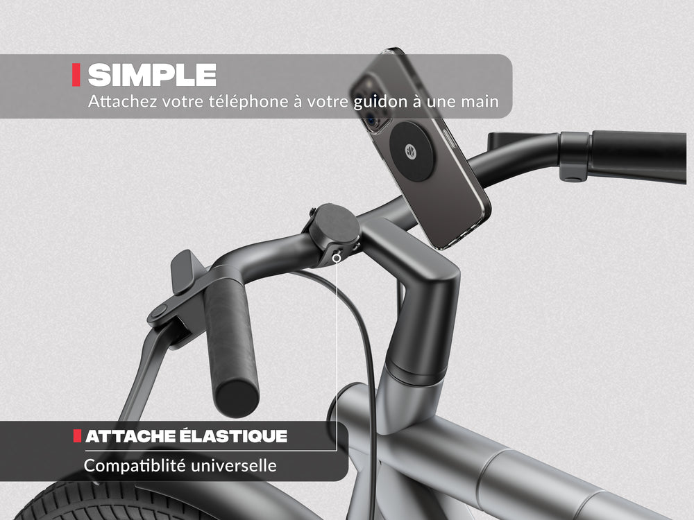 Support téléphone vélo