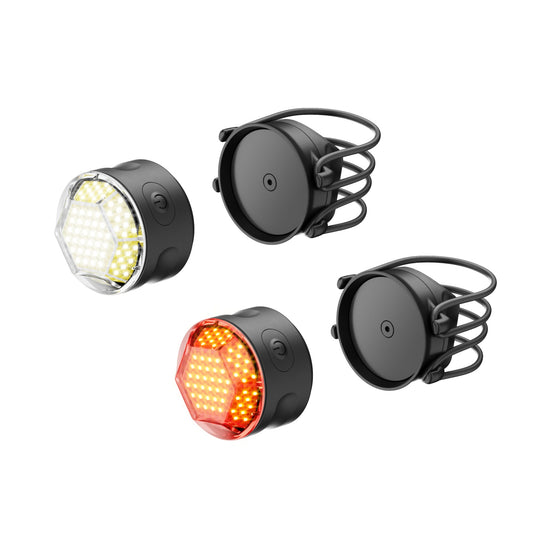 Seconde vue du produit – Mini lumières magnétiques avant et arrière Shapeheart