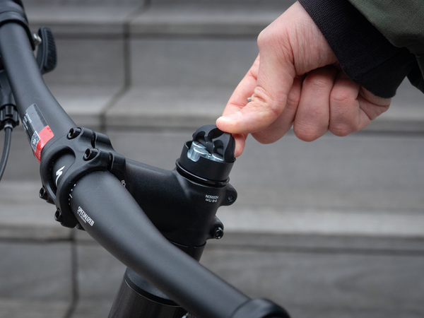 Couvercle en silicone pour support vélo et moto