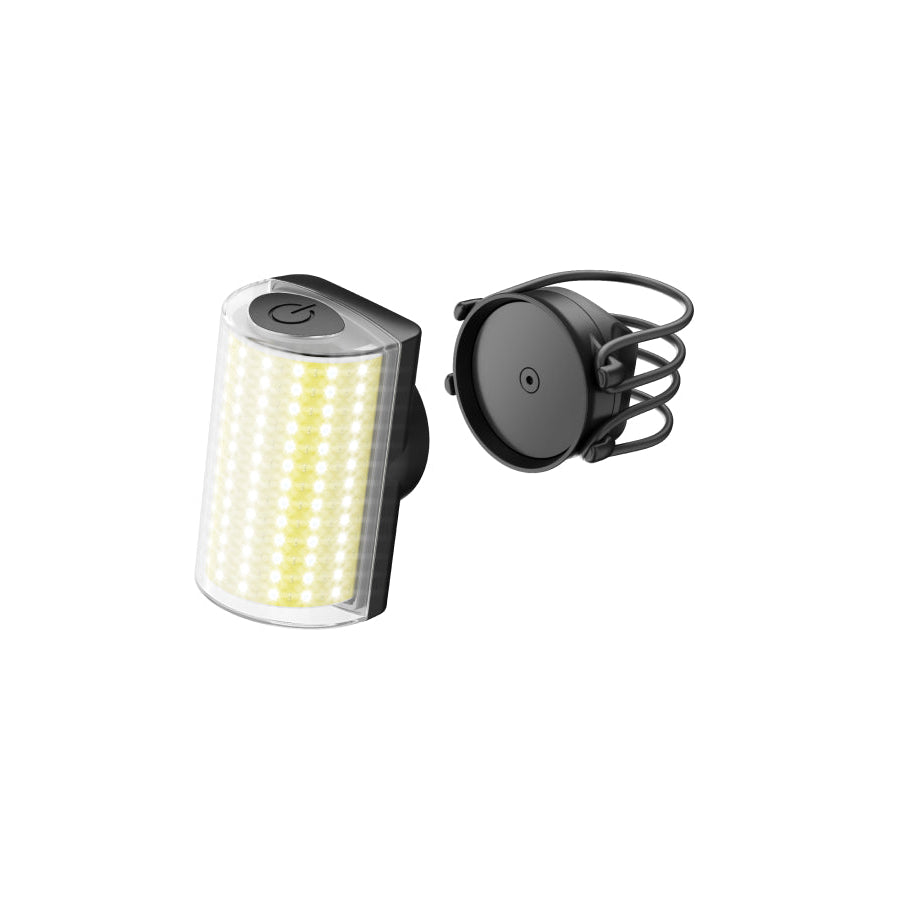 Lumière magnétique avant Shapeheart LED blanche, compacte et puissante, pour une visibilité optimale en toutes conditions