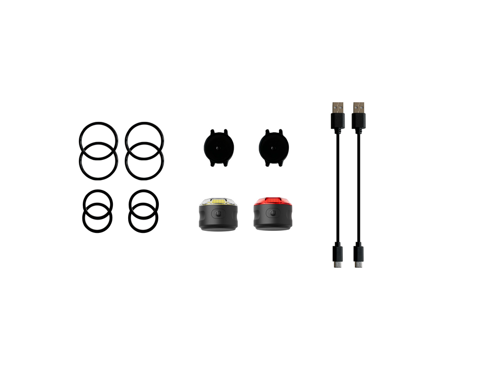 Mini lumières magnétiques avant et arrière