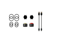 Mini lumières magnétiques avant et arrière