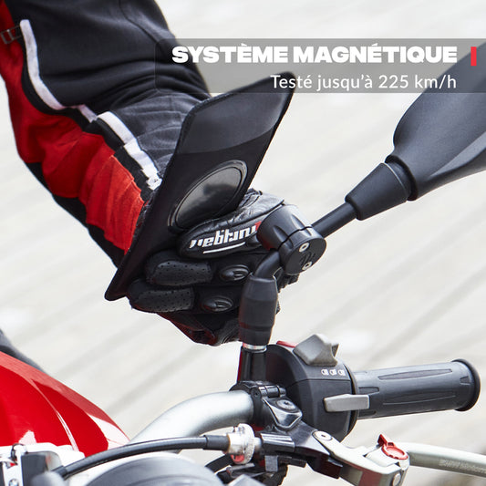 Support téléphone rétroviseur de scooter et moto