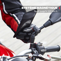 Support téléphone rétroviseur de scooter et moto