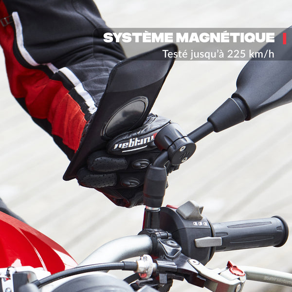 Support téléphone rétroviseur de scooter et moto