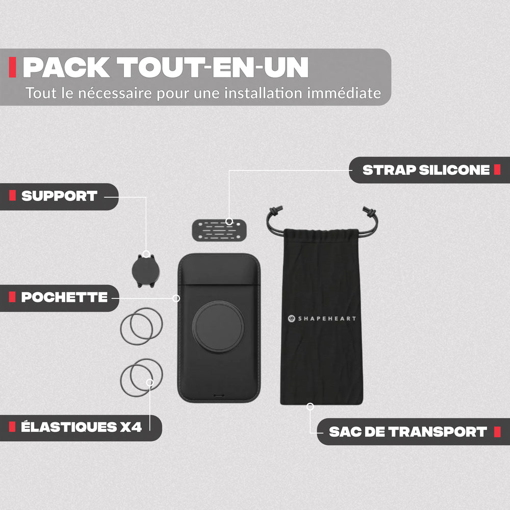 Support téléphone moto