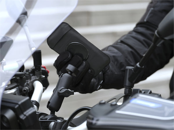 Support téléphone moto Boule/Sphère type RAM