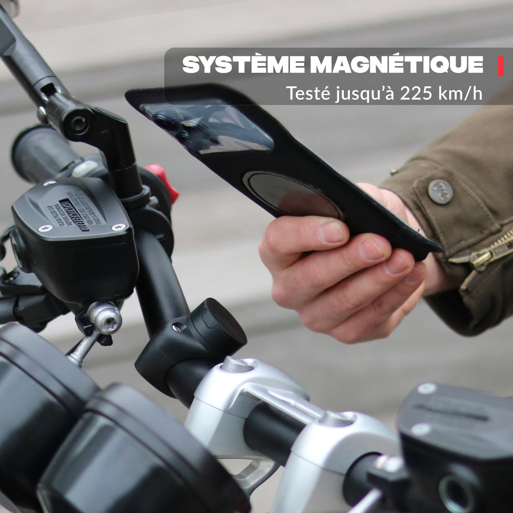 Vue principale du produit – Support téléphone moto PRO Shapeheart