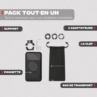 Contenu du pack – Support téléphone moto PRO Shapeheart