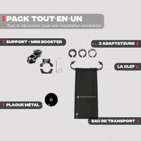 Support téléphone moto pro boost mini