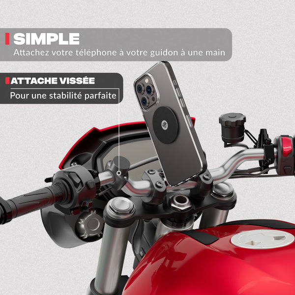 Support téléphone moto PRO