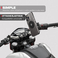 Seconde vue du produit – Support téléphone moto Shapeheart