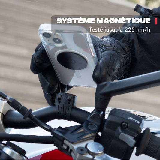 Vue principale du produit – Support téléphone moto Shapeheart