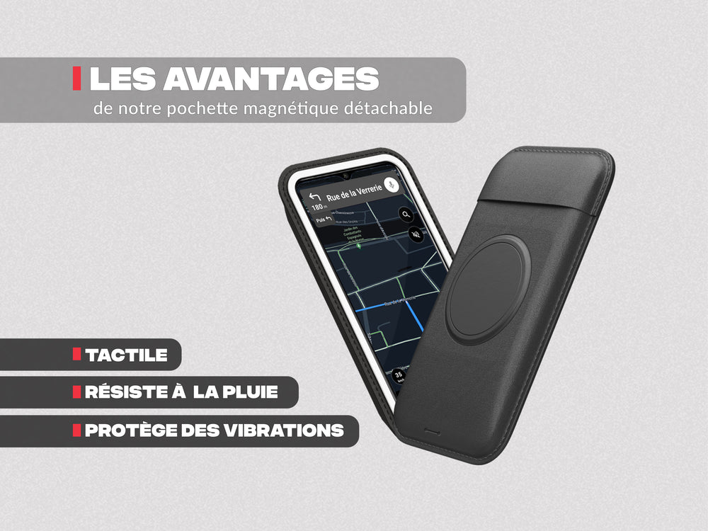 Support téléphone moto