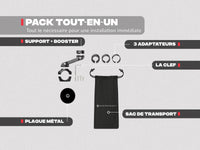 Support téléphone moto PRO BOOST