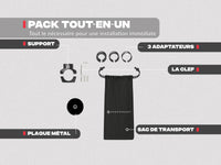 Support téléphone moto PRO